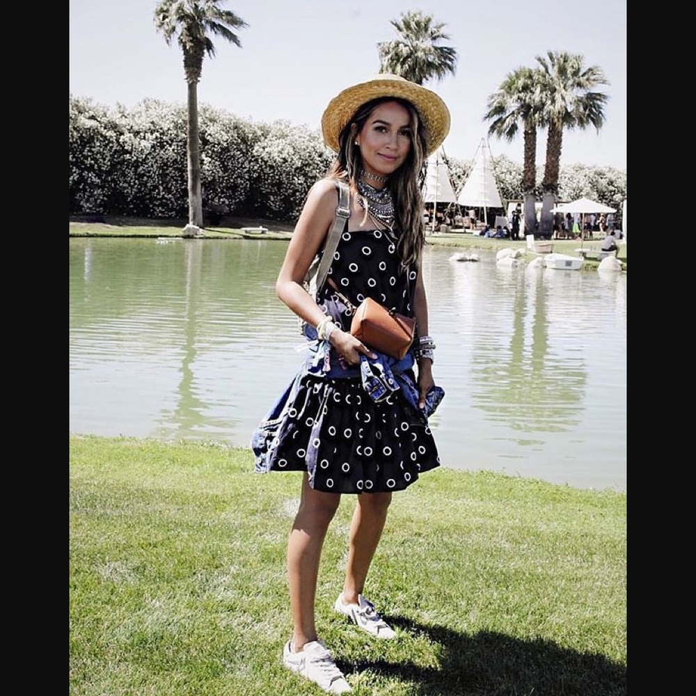 Radio Edit Dress in Circular Print